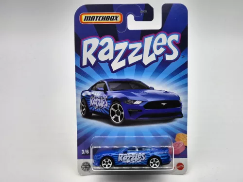 Matchbox Candy - '19 Ford Mustang Coupe - 3/6 - hosszú kártyás -  Matchbox - 1:64