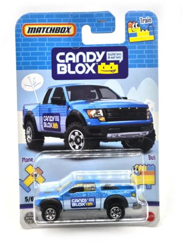 Matchbox Candy - 2010 Ford F150 SVT Raptor - 5/6 - hosszú kártyás -  Matchbox - 1:64