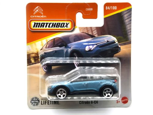 Citroen e-C4 - 84/100 - bliszteres -  Matchbox - 1:64