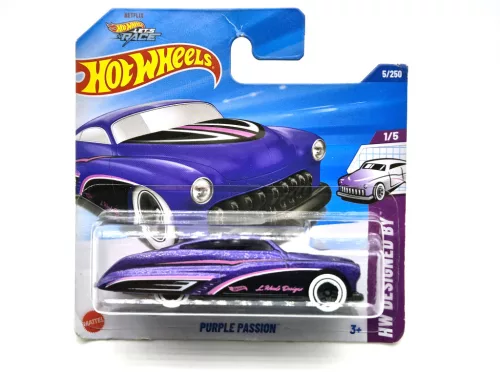 Hot Wheels Purple Passion - HW Designed By 1/5 - 5/250  -  Hot Wheels - 1:64