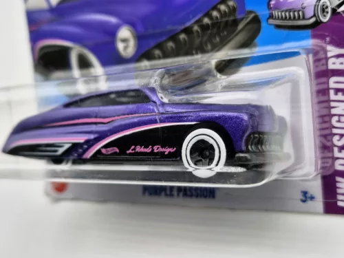 Hot Wheels Purple Passion - HW Designed By 1/5 - 5/250  -  Hot Wheels - 1:64