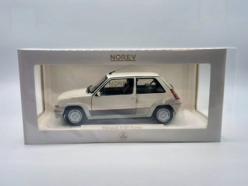 Renault R5 GT TURBO MKII (1989) - fehér -  Norev - 1:18