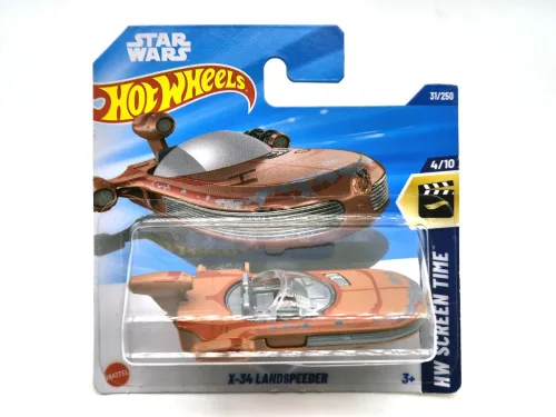 Hot Wheels X-34 Landspeeder - HW Screen Time  4/10 - 31/250 -  Hot Wheels - 1:64