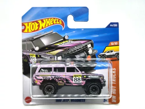 Hot Wheels Jeep Wagoneer (1988) - HW Hot Trucks  5/10 - 44/250 -  Hot Wheels - 1:64