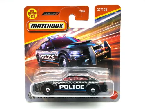 Dodge Charger Pursuit (2023) - 37/125 - bliszteres -  Matchbox - 1:64