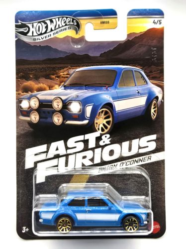 Hot Wheels Fast and Furious - Halálos iramban 4/5 - Ford Escort RS1600 - Brian -  Hot Wheels - 1:64