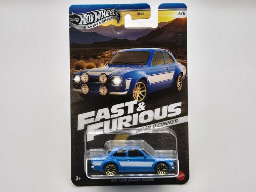 Hot Wheels Fast and Furious - Halálos iramban 4/5 - Ford Escort RS1600 - Brian -  Hot Wheels - 1:64