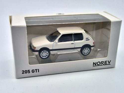 Peugeot 205 GTI (1988) - fehér -  Norev - 1:54