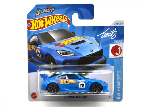 Hot Wheels Toyota GR86 Cup - HW J-Imports  10/10 - 203/250 -  Hot Wheels - 1:64