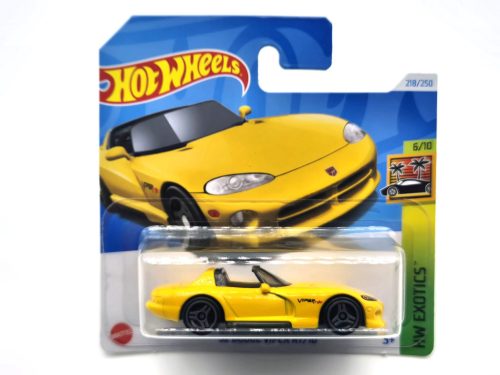 Hot Wheels Dodge Viper RT/10 (1992) - HW Exotics  6/10 - 218/250 -  Hot Wheels - 1:64
