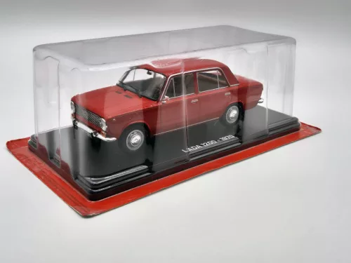 Lada 2101 1200 (1970) - piros -  Hachette - 1:24