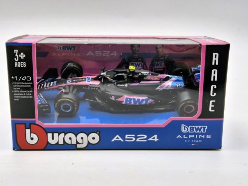 BWT Racing Alpine A524 F1 #10 (2024) - Pierre Gasly -  Bburago - 1:43