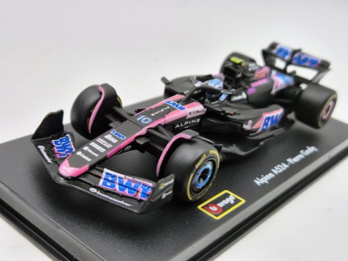 BWT Racing Alpine A524 F1 #10 (2024) - Pierre Gasly - PILÓTÁVAL -  Bburago - 1:43