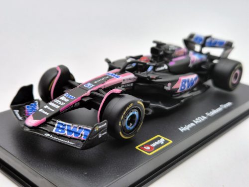 BWT Racing Alpine A524 F1 #31 (2024) - Esteban Ocon - PILÓTÁVAL -  Bburago - 1:43
