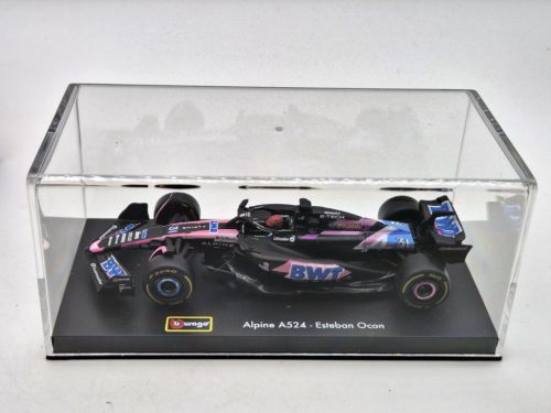 BWT Racing Alpine A524 F1 #31 (2024) - Esteban Ocon - PILÓTÁVAL -  Bburago - 1:43