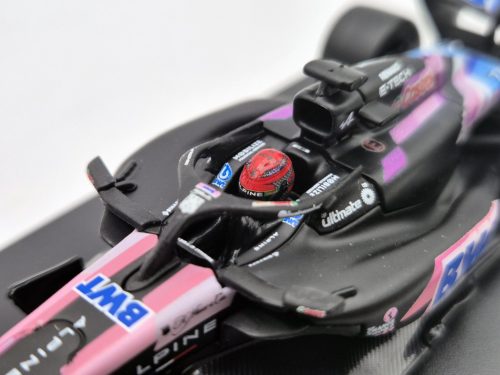 BWT Racing Alpine A524 F1 #31 (2024) - Esteban Ocon - PILÓTÁVAL -  Bburago - 1:43