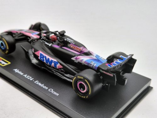 BWT Racing Alpine A524 F1 #31 (2024) - Esteban Ocon - PILÓTÁVAL -  Bburago - 1:43