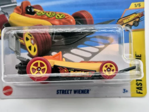 Hot Wheels Street Wiener - Fast Foodie  1/5 - 85/250 -  Hot Wheels - 1:64