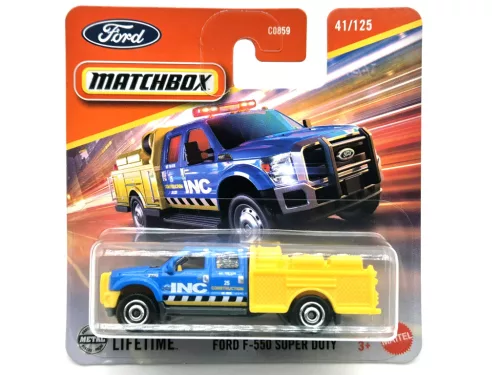 Ford F-550 Super Duty - 41/125 - bliszteres -  Matchbox - 1:64