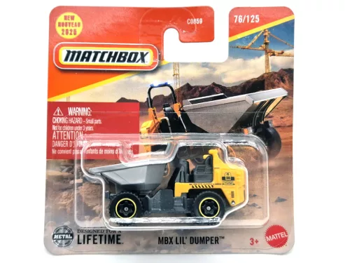 MBX LIL' Dumper - 76/125 - bliszteres -  Matchbox - 1:64