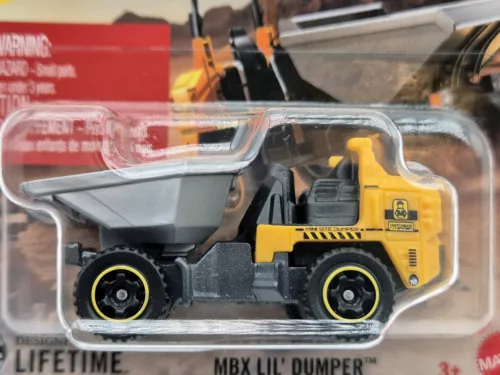 MBX LIL' Dumper - 76/125 - bliszteres -  Matchbox - 1:64