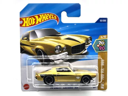 Hot Wheels Chevy Camaro RS (1970) - HW '70s vs. '90s  4/10 - 53/250 -  Hot Wheels - 1:64