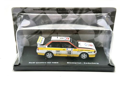 Audi Quattro #10 - Acropolis Rally (1984) - Stig Blomqvist - Bjorn Cederberg -  Edicola - 1:43