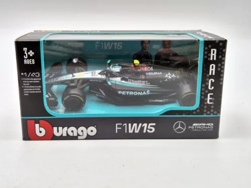 Mercedes GP W15 EQ Performance F1 #44 (2024) - Lewis Hamilton -  Bburago - 1:43