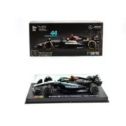   Mercedes GP W15 EQ Performance F1 #44 (2024) - Lewis Hamilton - PILÓTÁVAL -  Bburago - 1:43