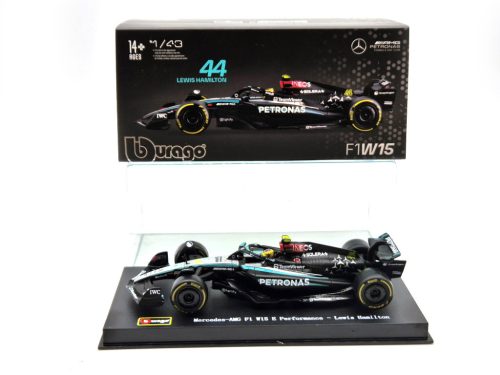 Mercedes GP W15 EQ Performance F1 #44 (2024) - Lewis Hamilton - PILÓTÁVAL -  Bburago - 1:43
