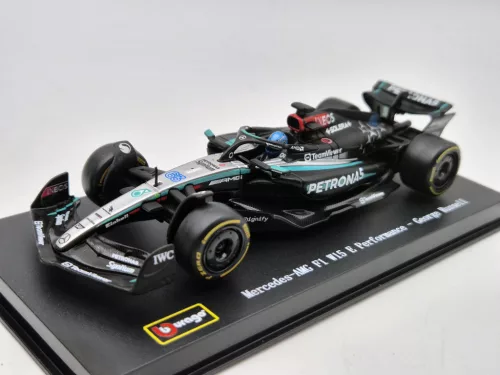Mercedes GP W15 EQ Performance F1 #63 (2024) - George Russel - PILÓTÁVAL -  Bburago - 1:43