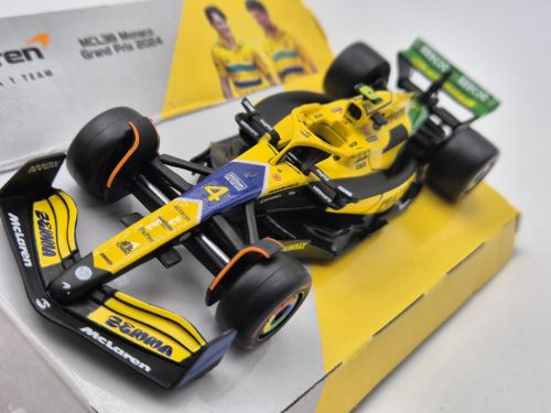 McLaren MCL38 F1 #4 (2024) - Monaco GP (Senna 30th Anniversary) - Lando Norris -  Bburago - 1:43