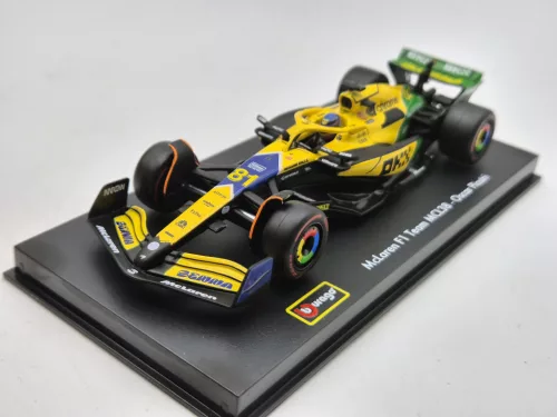 McLaren MCL38 F1 #81 (2024) - Monaco GP (Senna 30th Anniversary) - Oscar Piastri - PILÓTÁVAL -  Bburago - 1:43