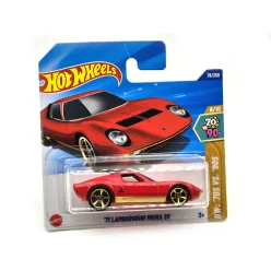   Hot Wheels Lamborghini Miura SV (1971) - HW '70s vs. '90s  6/10 - 78/250 -  Hot Wheels - 1:64