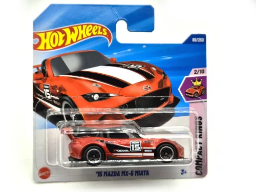Hot Wheels Mazda MX-5 Miata (2015) - Compact Kings 2/10 - 80/250 -  Hot Wheels - 1:64