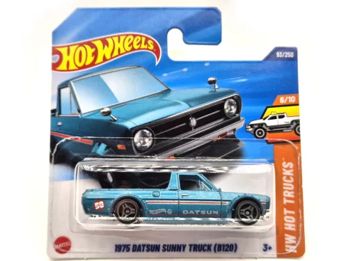 Hot Wheels Datsun Sunny Truck (B120) (1975) - HW Hot Trucks 6/10 - 93/250 -  Hot Wheels - 1:64