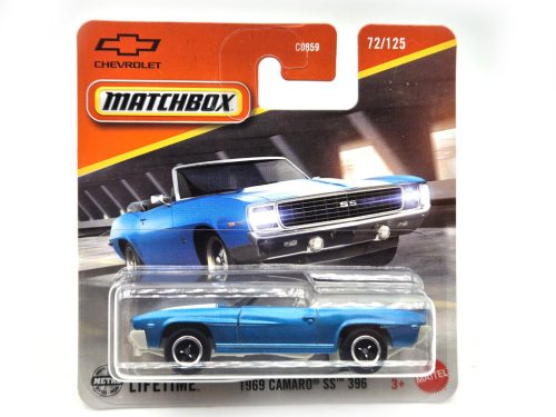 Camaro SS 396 (1969) - 72/125 - bliszteres -  Matchbox - 1:64