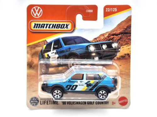 Volkswagen Golf Country (1990) - 22/125 - bliszteres -  Matchbox - 1:64