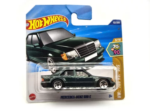 Hot Wheels Mercedes-Benz 500 E - HW '70s vs. '90s  3/10 - 52/250 -  Hot Wheels - 1:64