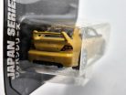 Mitsubishi Lancer Evolution EVO - sárga -  Majorette - 1:64