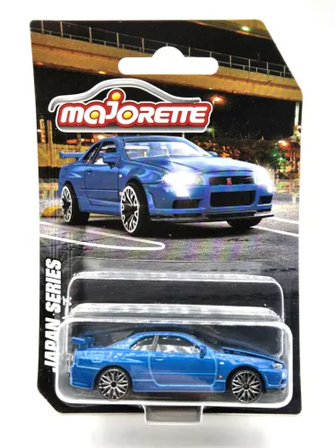Nissan Skyline R34 GT-R -  Majorette - 1:64