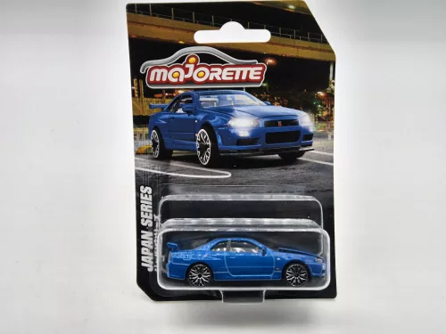 Nissan Skyline R34 GT-R -  Majorette - 1:64