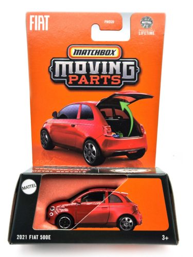 Matchbox Moving Parts - Fiat 500E (2021) -  Matchbox - 1:64