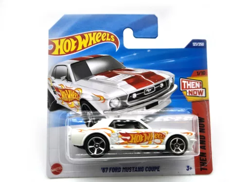 Hot Wheels Ford Mustang Coupe (1967) - Then and now 1/10 -121/250 - Hot Wheels - 1:64