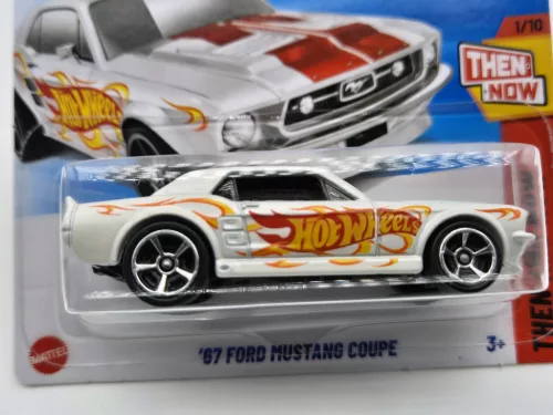 Hot Wheels Ford Mustang Coupe (1967) - Then and now 1/10 -121/250 - Hot Wheels - 1:64