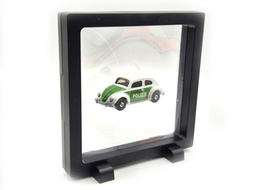 Lebegő vitrin keret / tároló - nagy - 14x14cm - 1:64 kisautókhoz