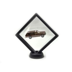   Lebegő vitrin keret / tároló - közepes - 11x11cm - 1:64 kisautókhoz