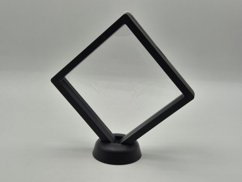 Lebegő vitrin keret / tároló - közepes - 11x11cm - 1:64 kisautókhoz