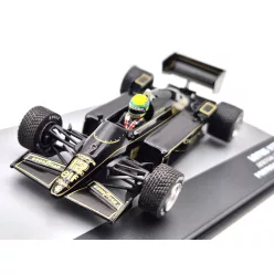   Lotus 97T F1 #12 (1985) - Portugal GP - Ayrton Senna - PILÓTÁVAL -  Edicola - 1:43