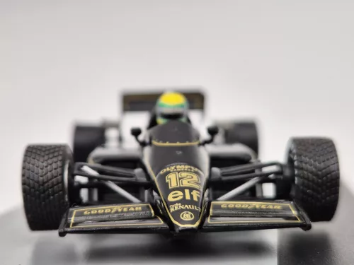 Lotus 97T F1 #12 (1985) - Portugal GP - Ayrton Senna - PILÓTÁVAL -  Edicola - 1:43